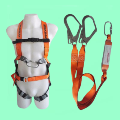 Double Hook Work Man Full Body Safety Harness