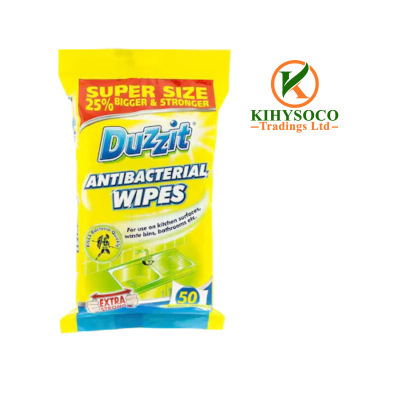 Duzzit Antibacterial Wipes 50Pk