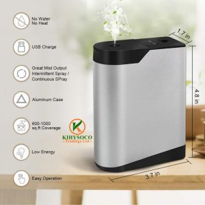 Portable Waterless Scent Diffuser – Battery Powered Nebulizer