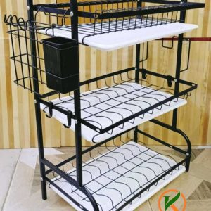 heavy duty executive 3 tier dish rack