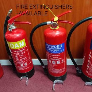 fire extinguishers