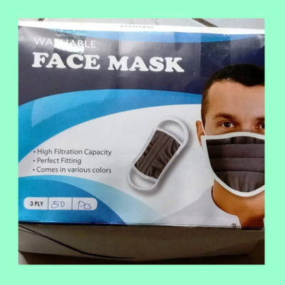 3ply Washable and Reusable Face Mask with KEBS Approval