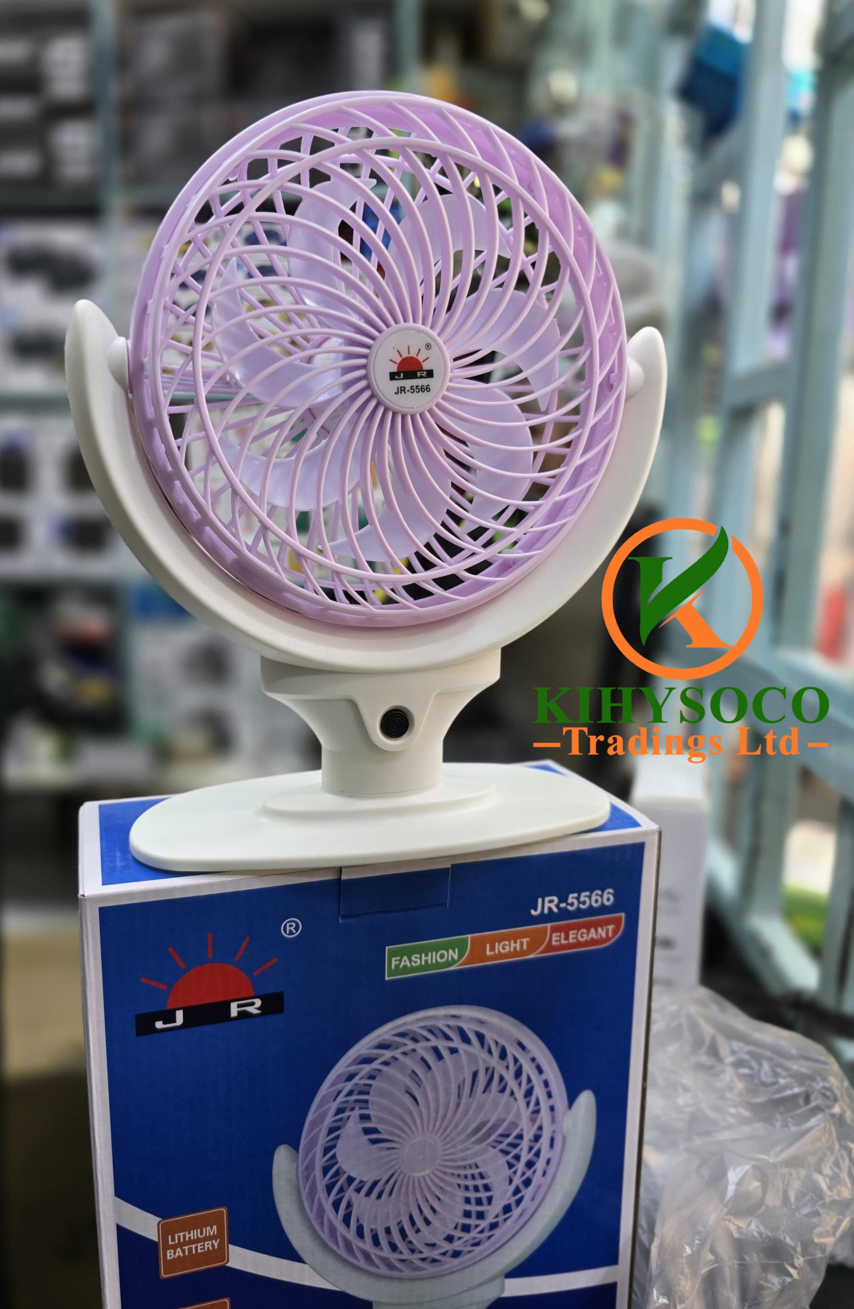 Mini Rechargeable Table Fan