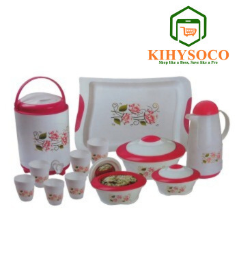 Kihysoco: The Best Shop for the 12-Piece Hot Pots, Vacuum Flask, Water Jug, Serving Tray & 6 Tumblers Family Dinner Set in Nairobi, Kenya