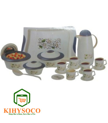 Kihysoco: The Best Shop for the 18-Piece Hot Pots, Vacuum Flask, Serving Tray, Serving Spoon, 6 Mugs & 6 Coasters Family Dinner Set in Nairobi, Kenya