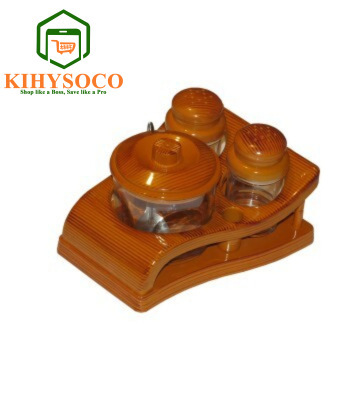 Kihysoco: The Best Shop for 4-in-1 Sugar, Salt, Pepper & Toothpick Holder Set in Nairobi, Kenya
