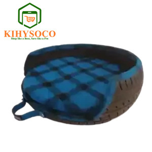 Kihysoco: Best and Most Affordable Shop for Maasai Treads Small Dog Bed – Light Blue in Nairobi, Kenya