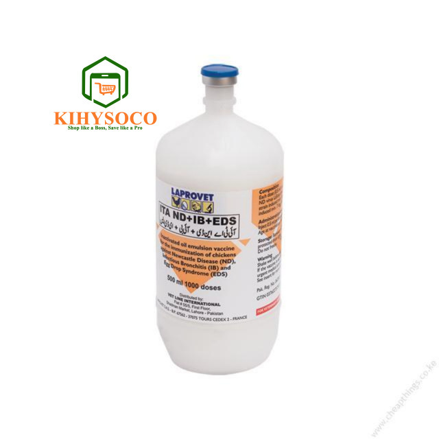 Kihysoco: The Best, Reliable & Affordable Supplier of ITA ND+IB+EDS 1000 DS AN/FR Poultry Vaccines in Nairobi