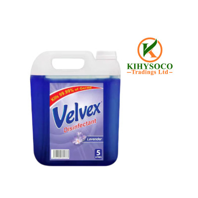 Buy Velvex Disinfectant Lavender 5L at KIHYSOCO Trading Ltd – Affordable, Reliable & Fast Delivery in Nairobi, Kenya