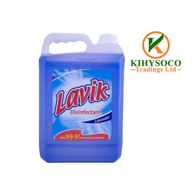 Buy Lavik Disinfectant Lavender 5L at KIHYSOCO Trading Ltd – Affordable, Reliable & Fast Delivery in Nairobi, Kenya