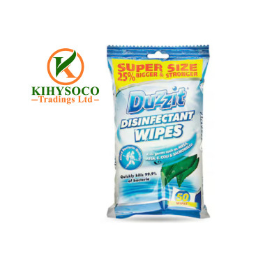 Buy Duzzit Disinfectant Wipes 50Pk at KIHYSOCO Trading Ltd – Affordable, Reliable & Fast Delivery in Nairobi, Kenya
