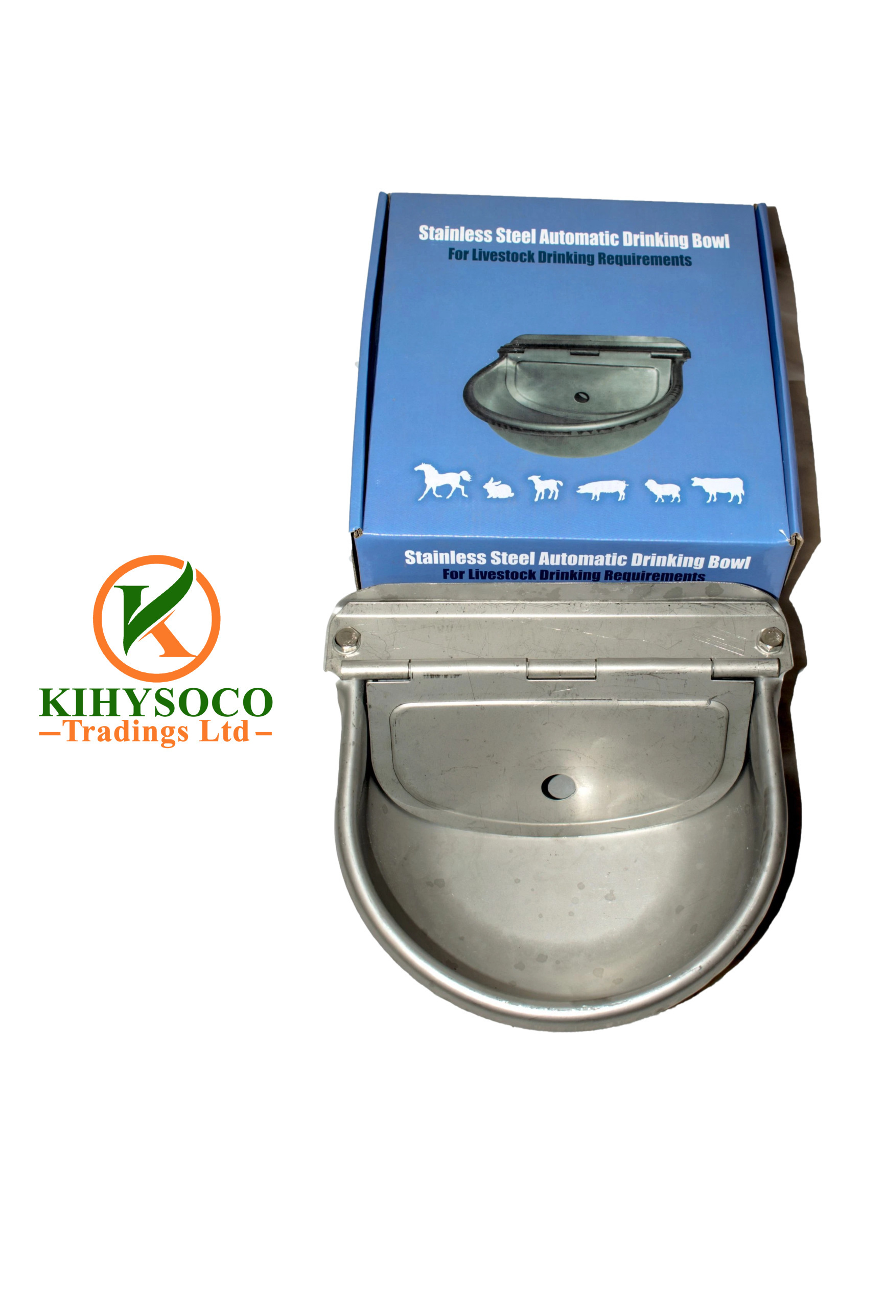 Kihysoco Trading Ltd - Best, Reliable, and Affordable Shop for Stainless Steel Automatic Water Bowl Livestock Feeding Equipment in Nairobi, Kenya