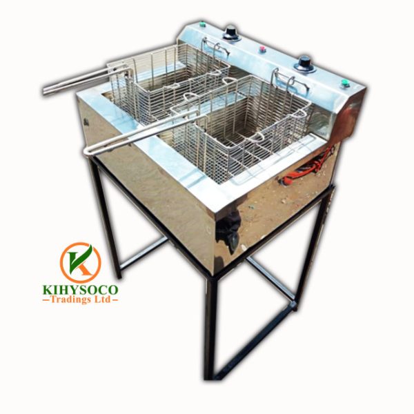 Double Electric Deep Fryer – Juakali (17 Litres)