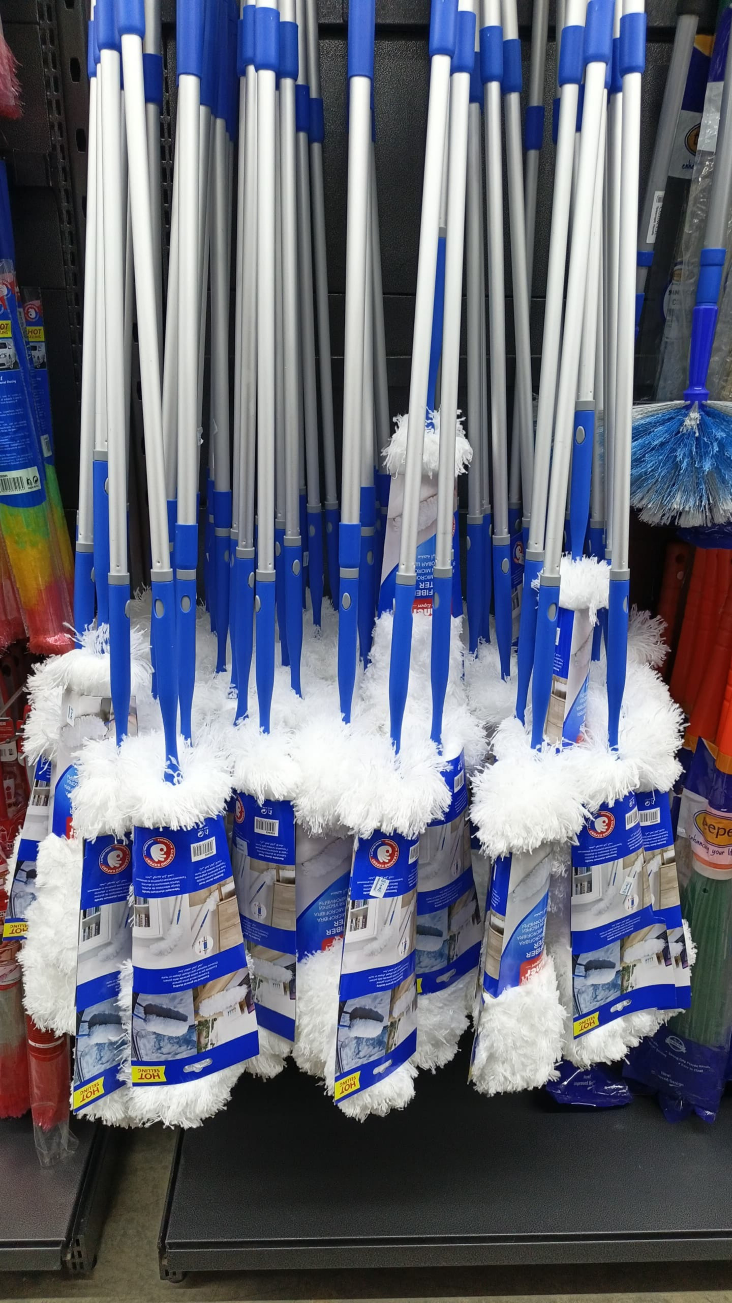 Microfibre Bendable Duster with Telescopic Aluminium Handle