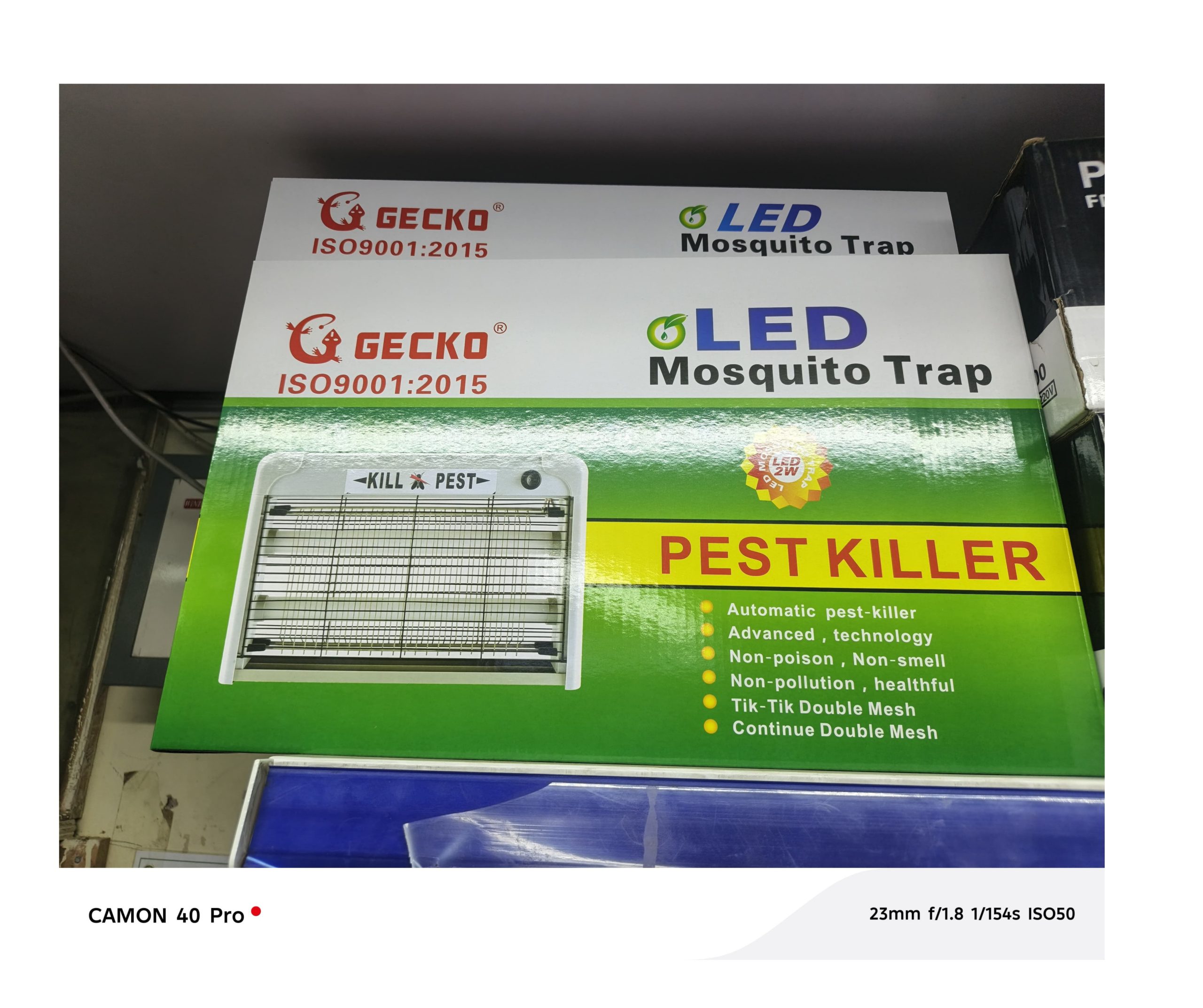 Gecko LED Mosquito Trap – Pest Killer