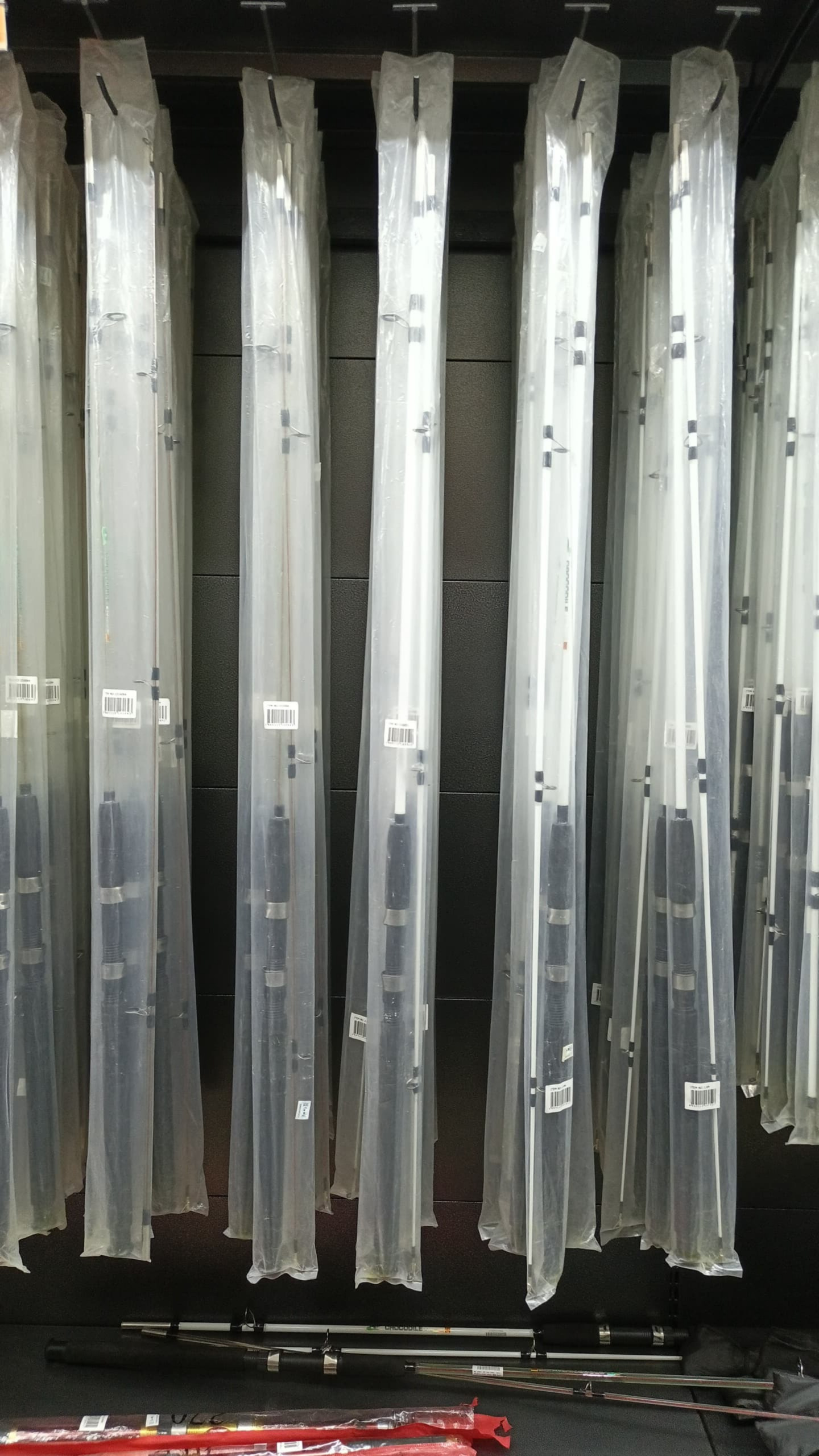 ransparent Fishing Rods