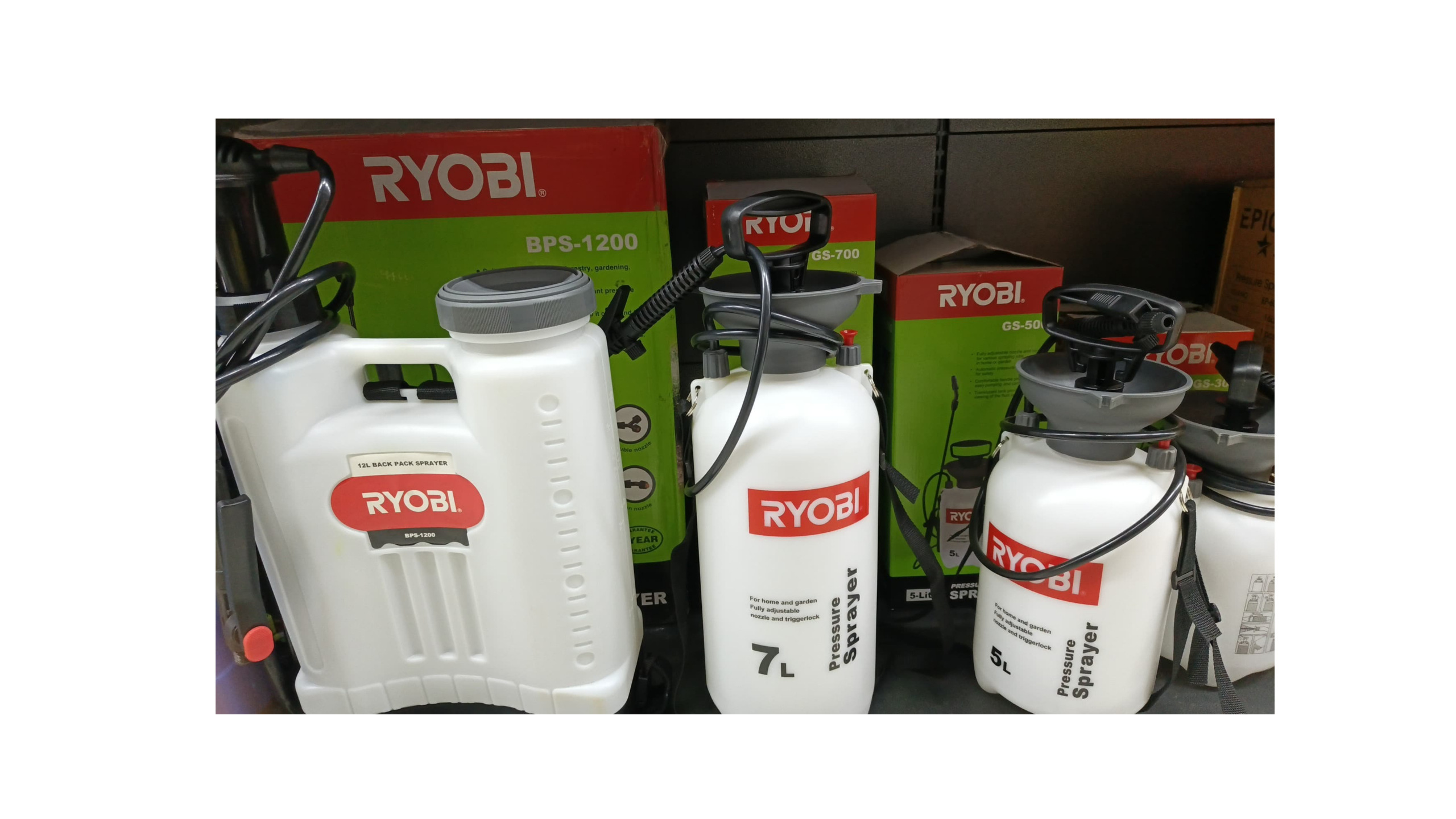 Ryobi Sprayer Pumps