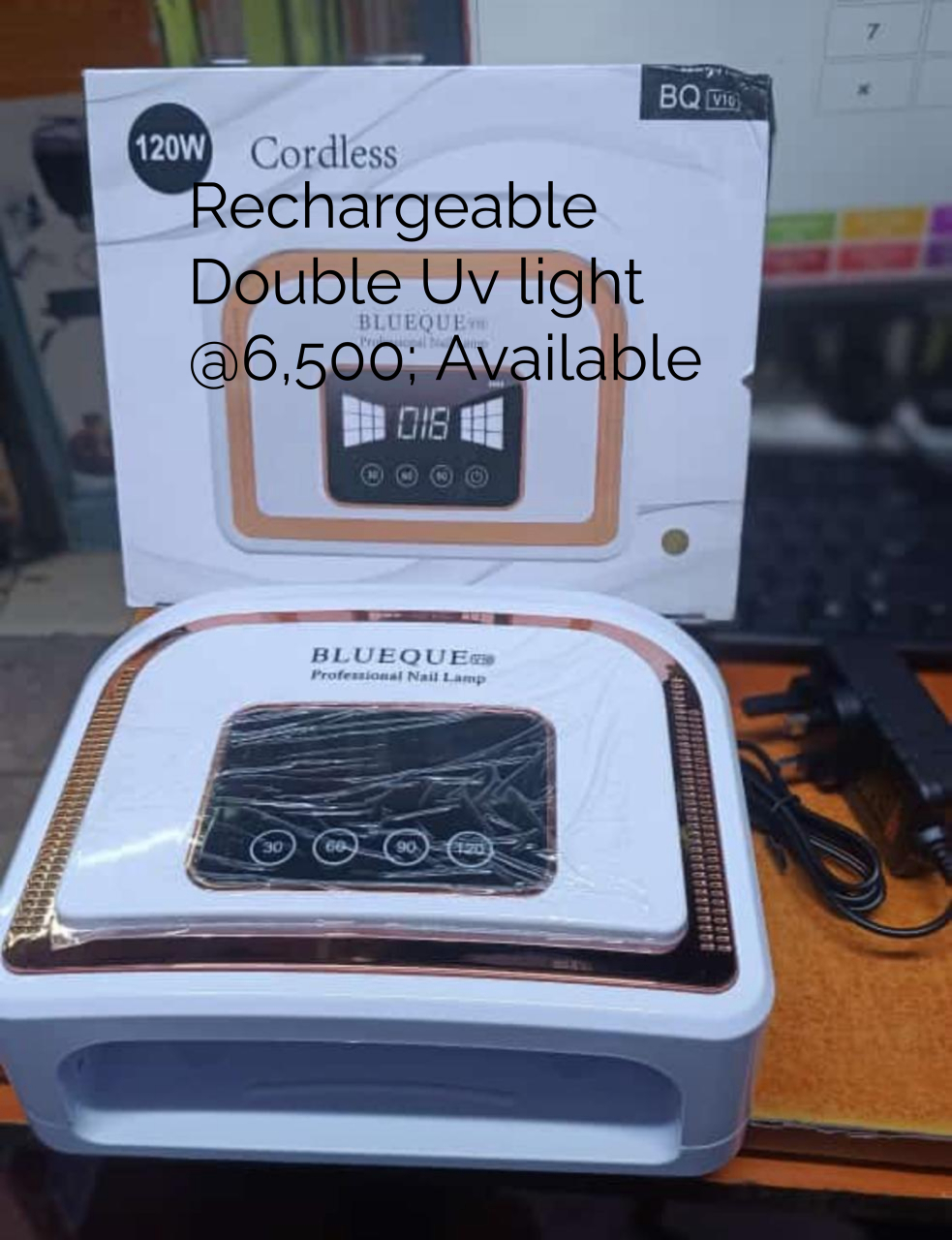 Rechargeable Double UV Light