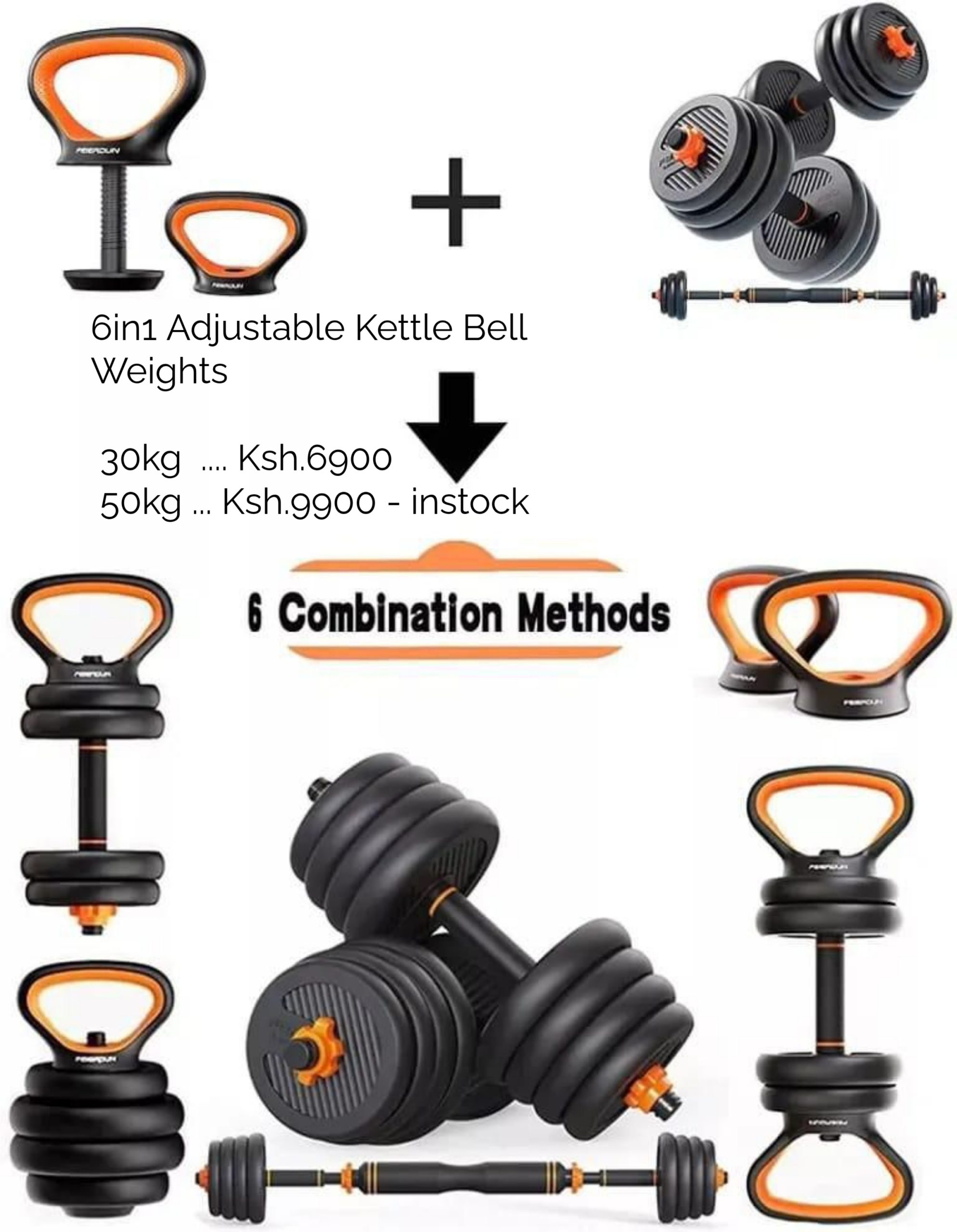 Adjustable Kettlebell Weights
