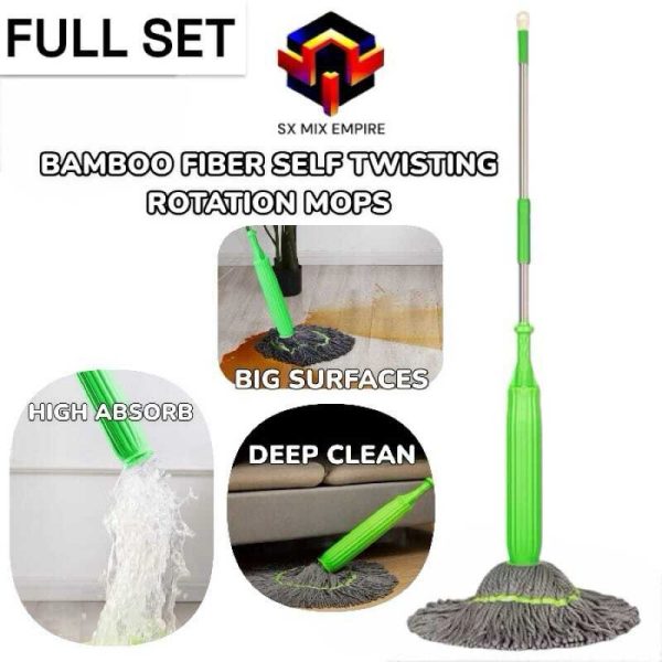 144cm Pocket Wringing Mops