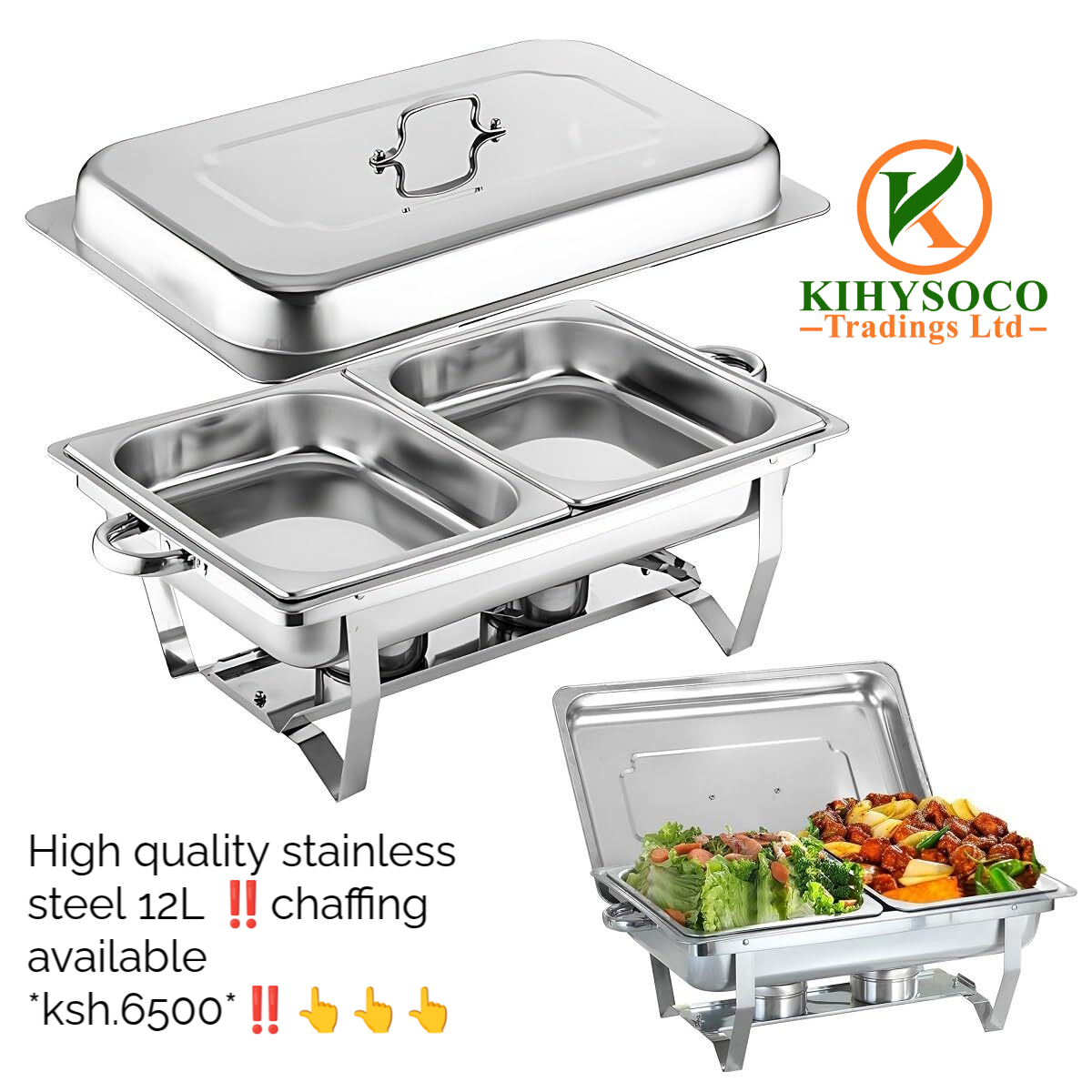 12L Stainless Steel Chafing Dish