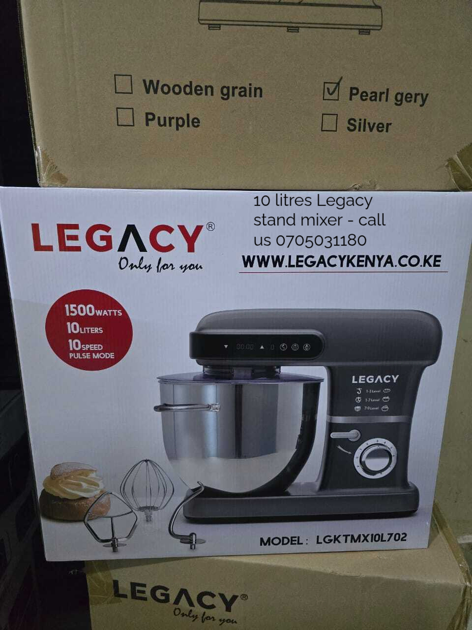 10 Litre Legacy Stand Mixers