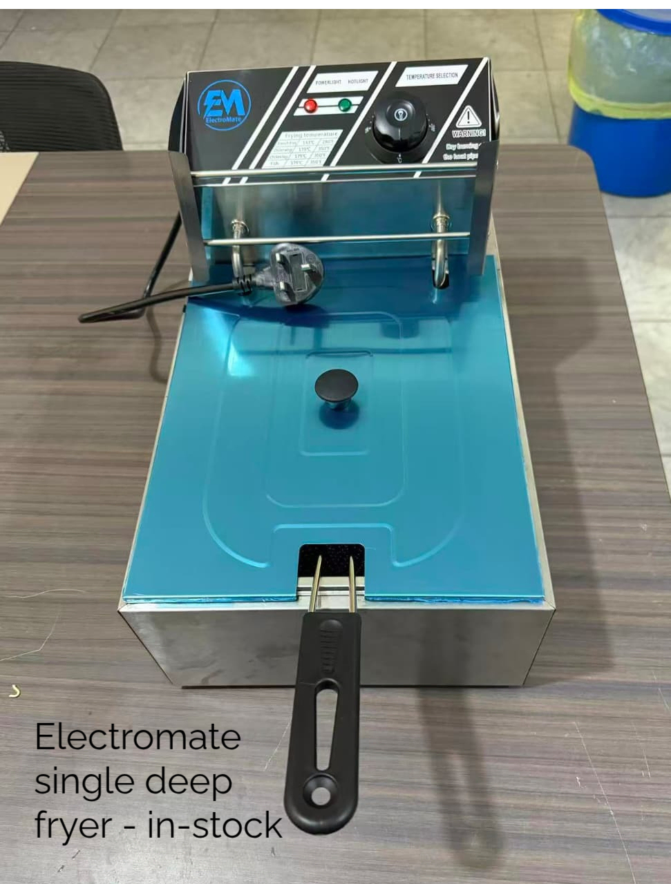 Electromate Single Deep Fryer