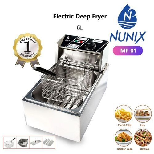 Nunix Single Deep Fryer Machines