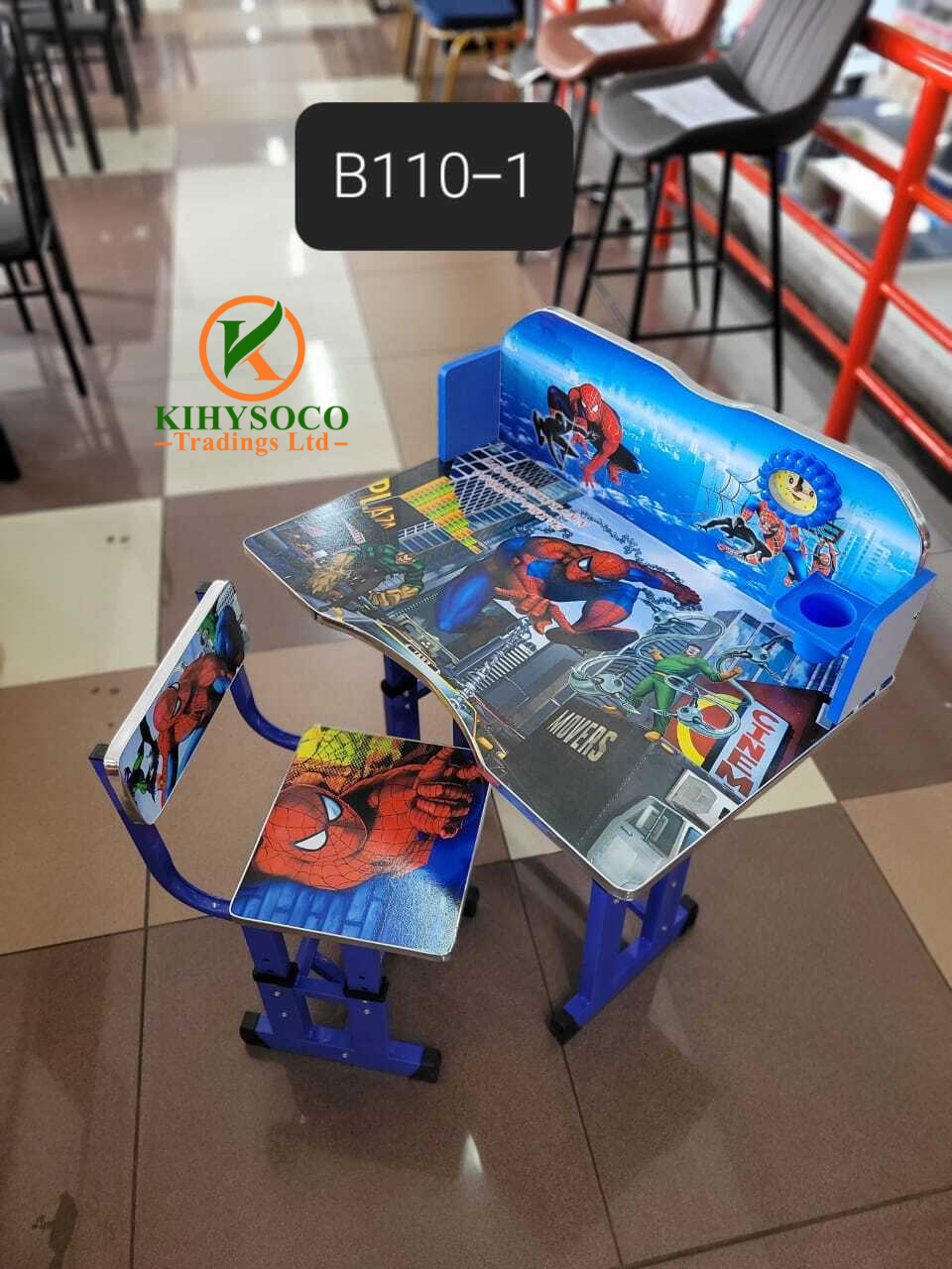 Spider-Man Executive Adjustable Kids Study Table Desks