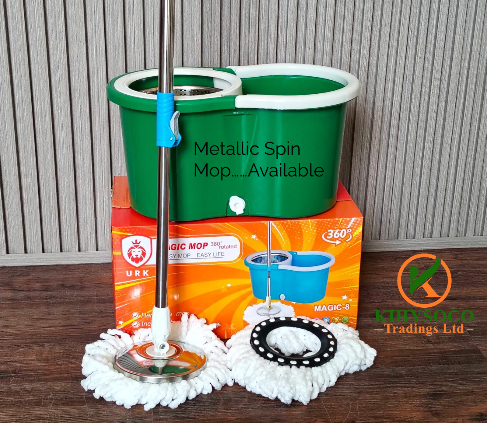 Metallic Spin Mop