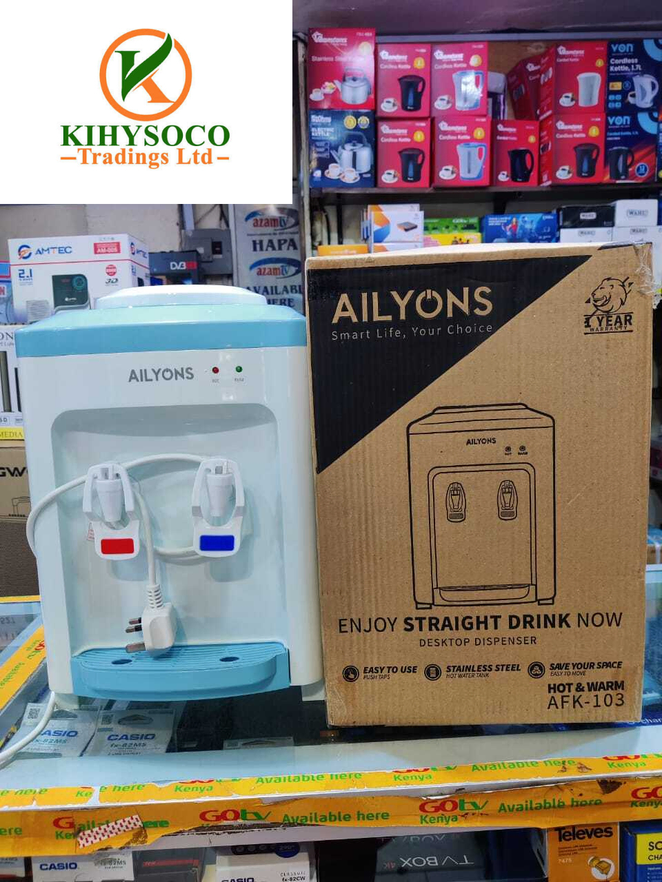 AILYONS Table Top Water Dispensers