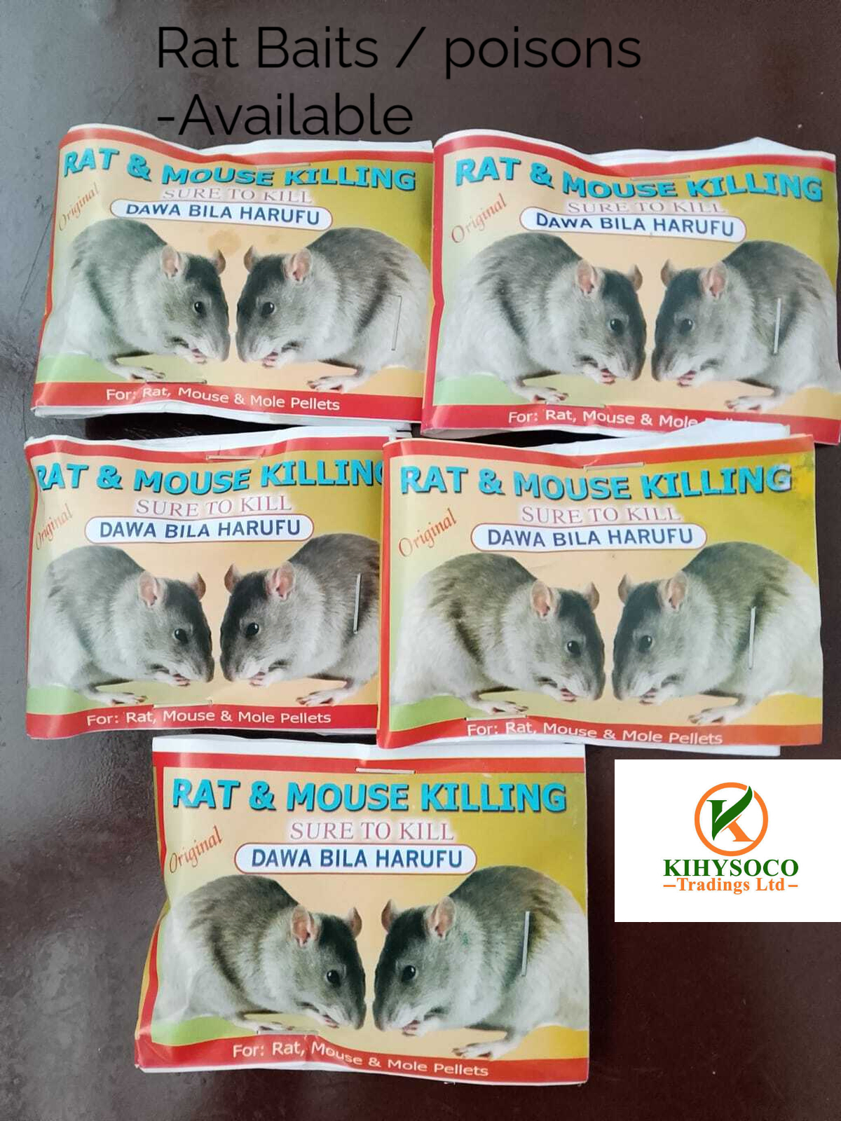 No Smell Rat Poison & Mouse Baits