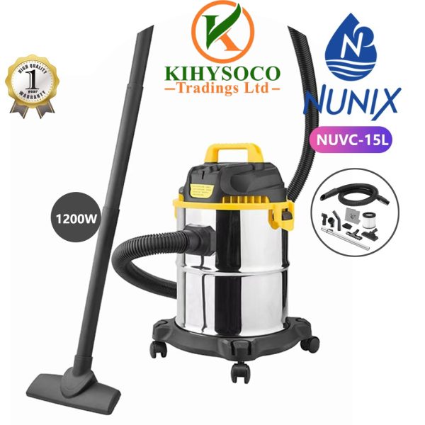 15L Nunix Wet & Dry Vacuum Cleaner