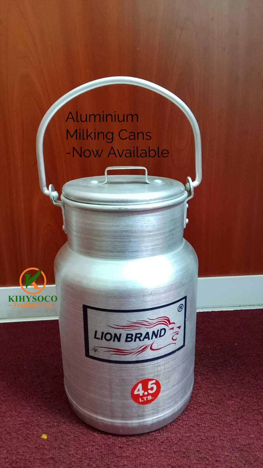 Best, Reliable and Affordable Shop for Aluminium Milking Cans -4.5L