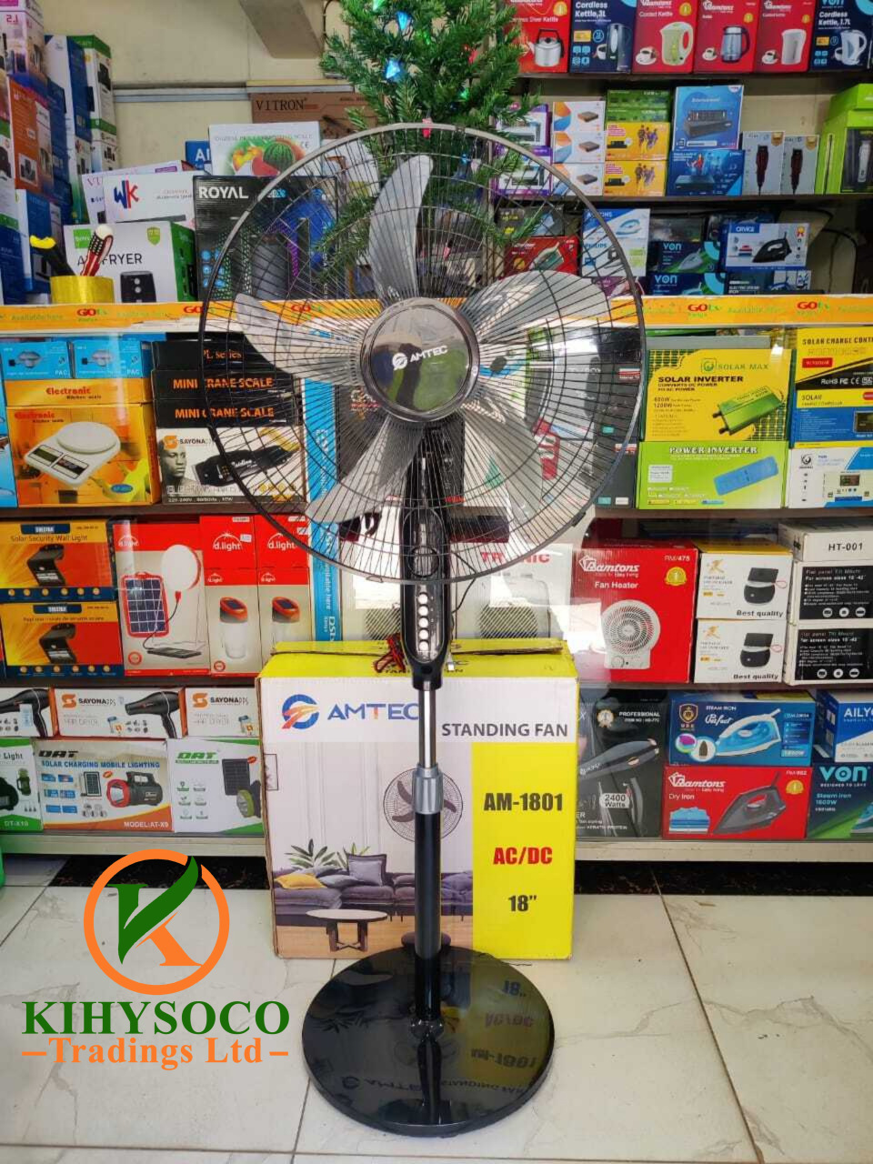 18’’ Amtec Stand Fans AC/DC