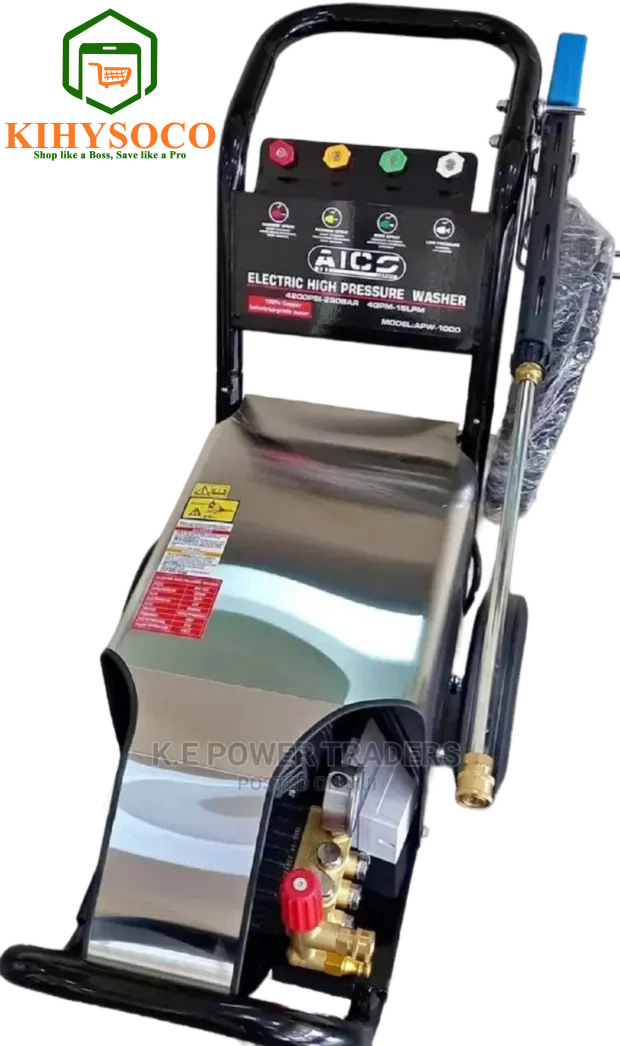 Kihysoco: The Best Seller of Aico Japan 4200psi Electric High-Pressure Car Wash Machines in Nairobi, Kenya | Top Aico Car Wash Equipment in Nairobi