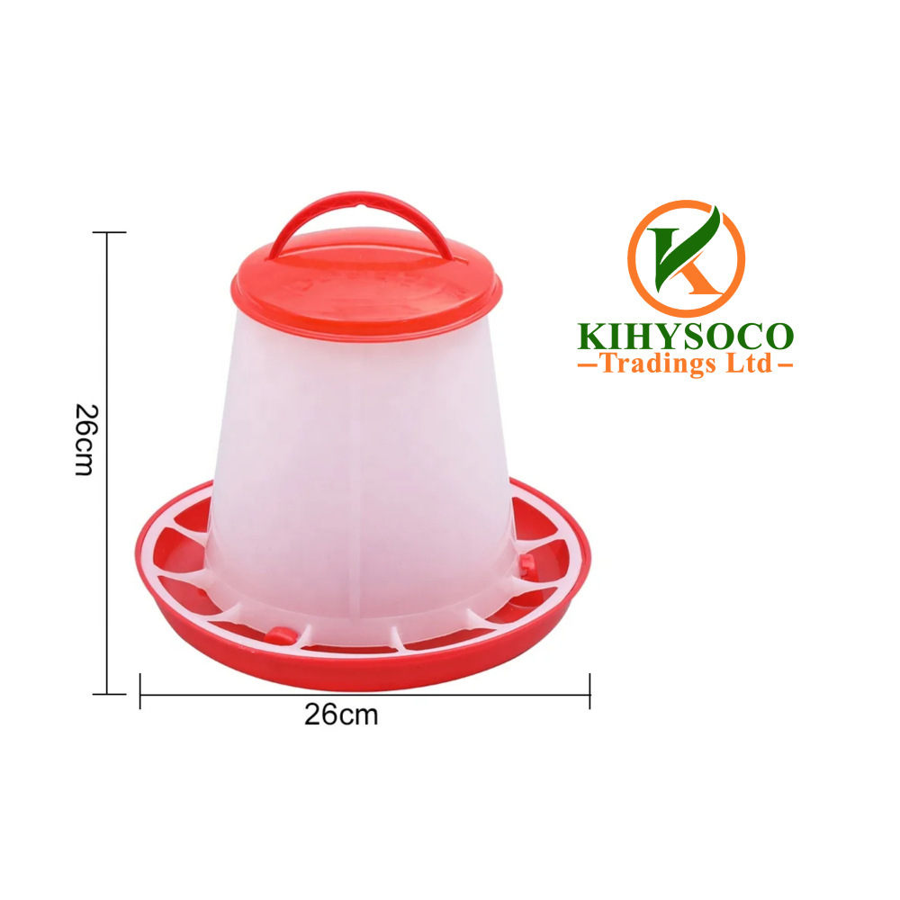 Buy 3kg Manual Plastic Chicken Feeder in Nairobi, Kenya – Compact, Hygienic & Perfect for Small Flocks at Kihysoco Trading Ltd