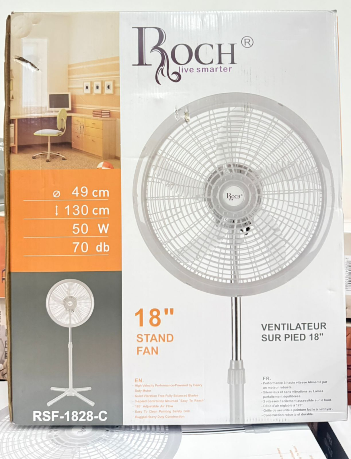 18" Roch Stand Fans