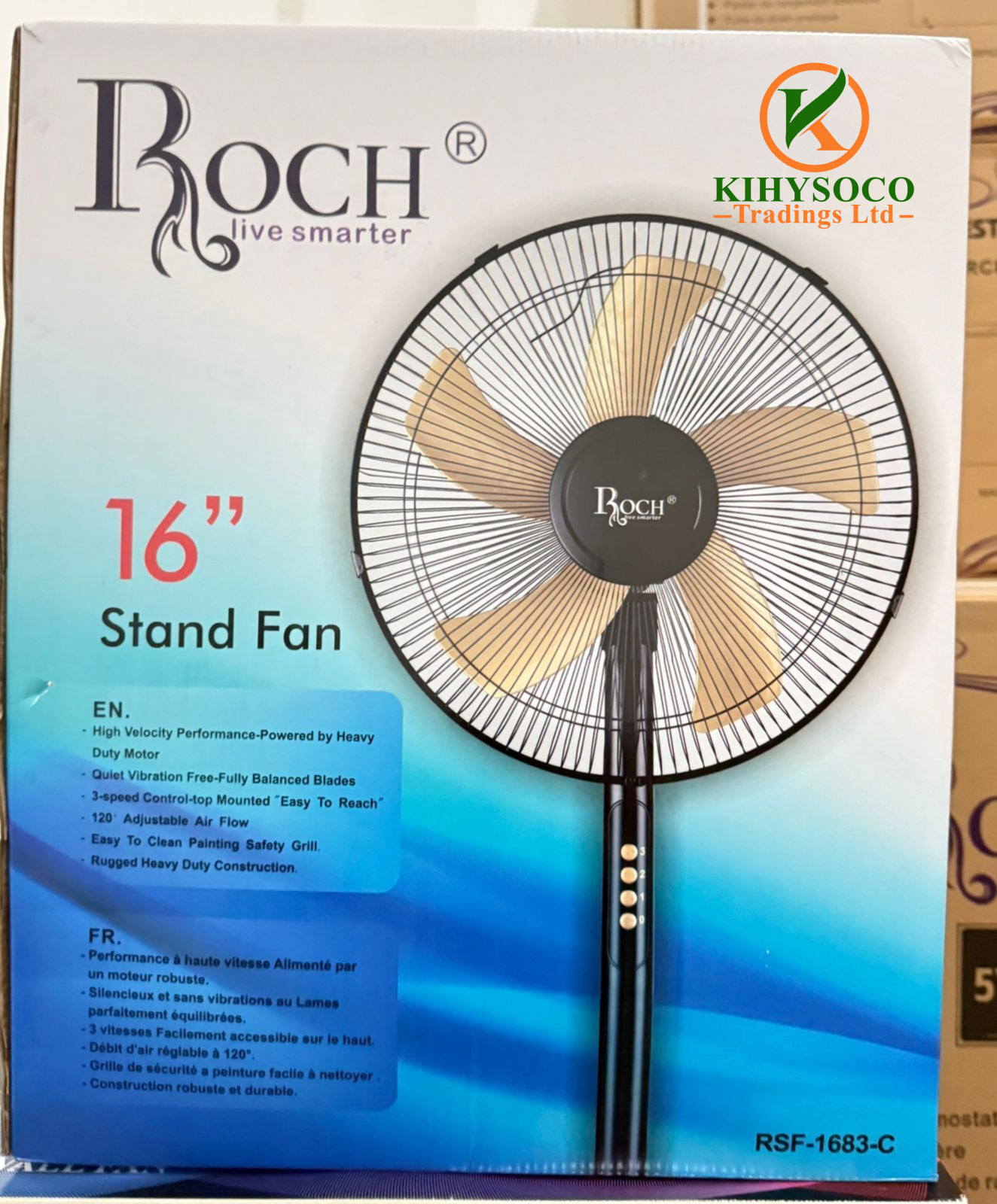 16" Roch Stand Fans