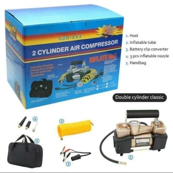 2-Cylinder Air Compressors/Tyre Inflators