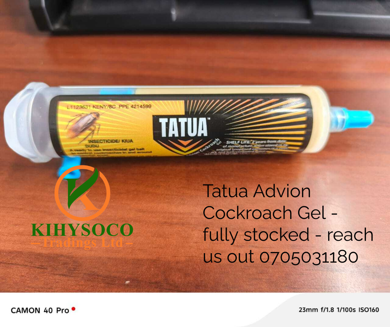 Tatua Advion Cockroach Gel