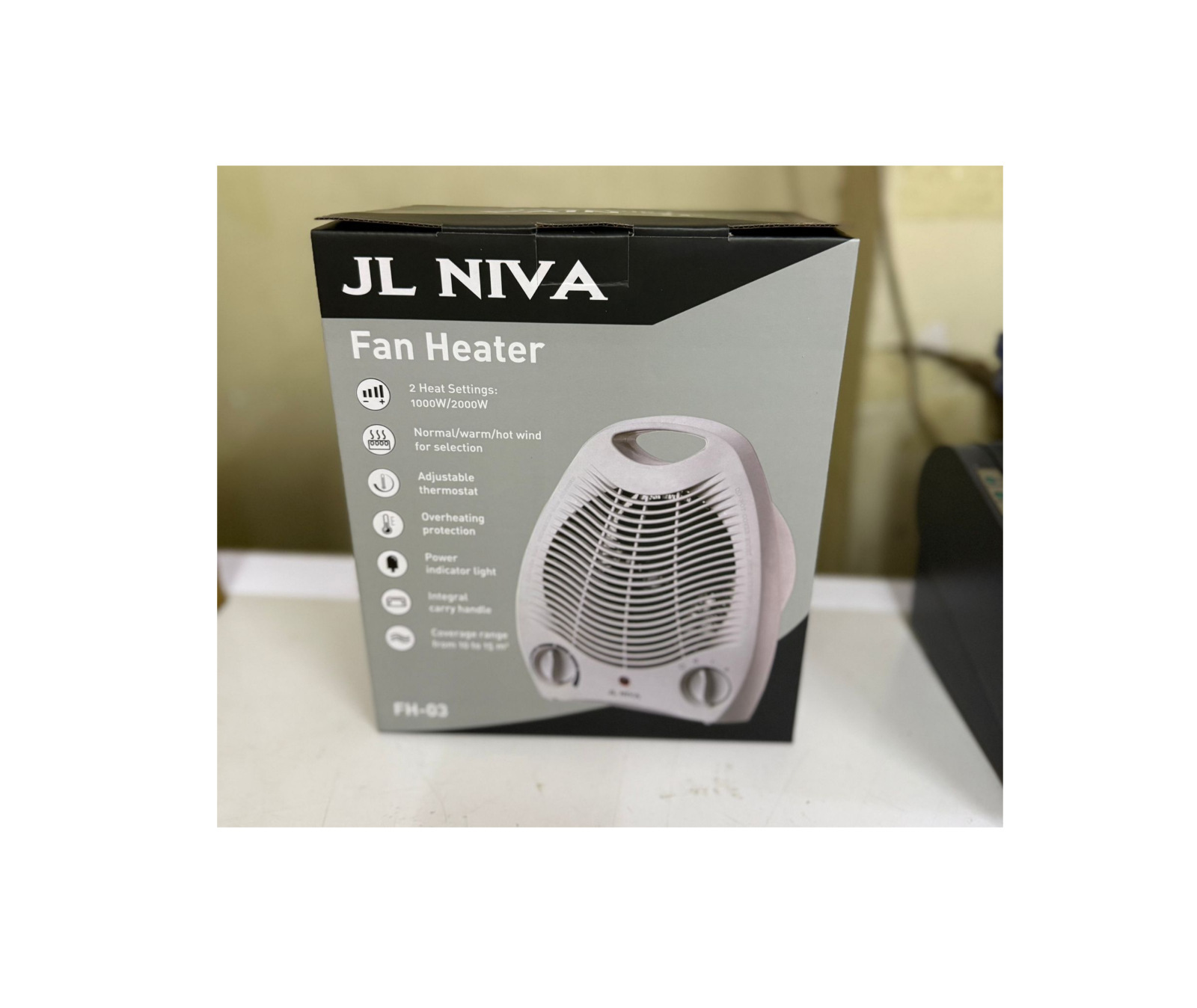 JL Niva Fan/Room Heater