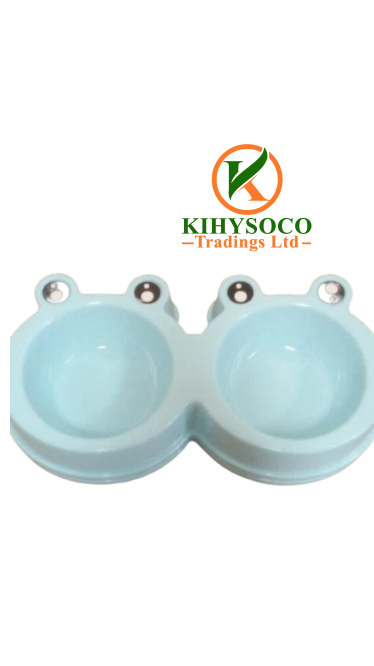 Kihysoco Trading Ltd - Best, Reliable & Affordable Shop for Double Bowl (Frog Design) – Mixed Colours in Nairobi, Kenya