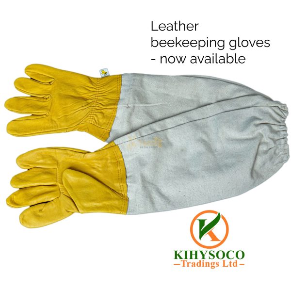 Leather Beekeeping Gloves