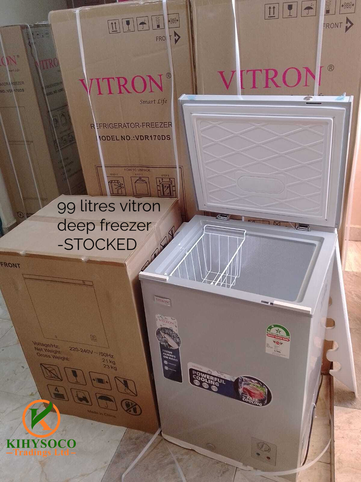 99-Litre Vitron Deep Freezers