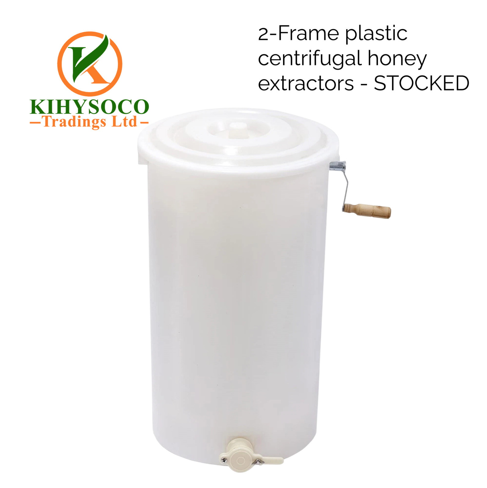 2-Frame Plastic Centrifugal Honey Extractor
