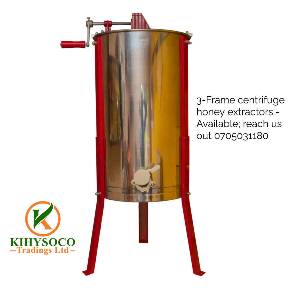 3-Frame Centrifuge Honey Extractors