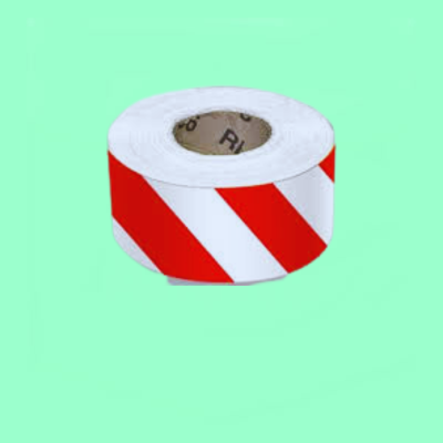 Barricade Tape White/Red