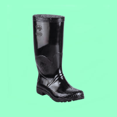 Black Heavy Duty Rubber Gumboots