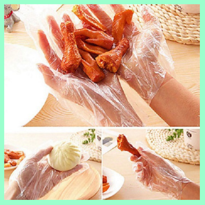 Disposable Food Handling Polythene Gloves